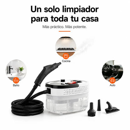 SteamForce 2500W | Limpiadora a Vapor de Alta Presión